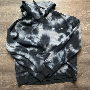 Boys tie dye champion hoodie